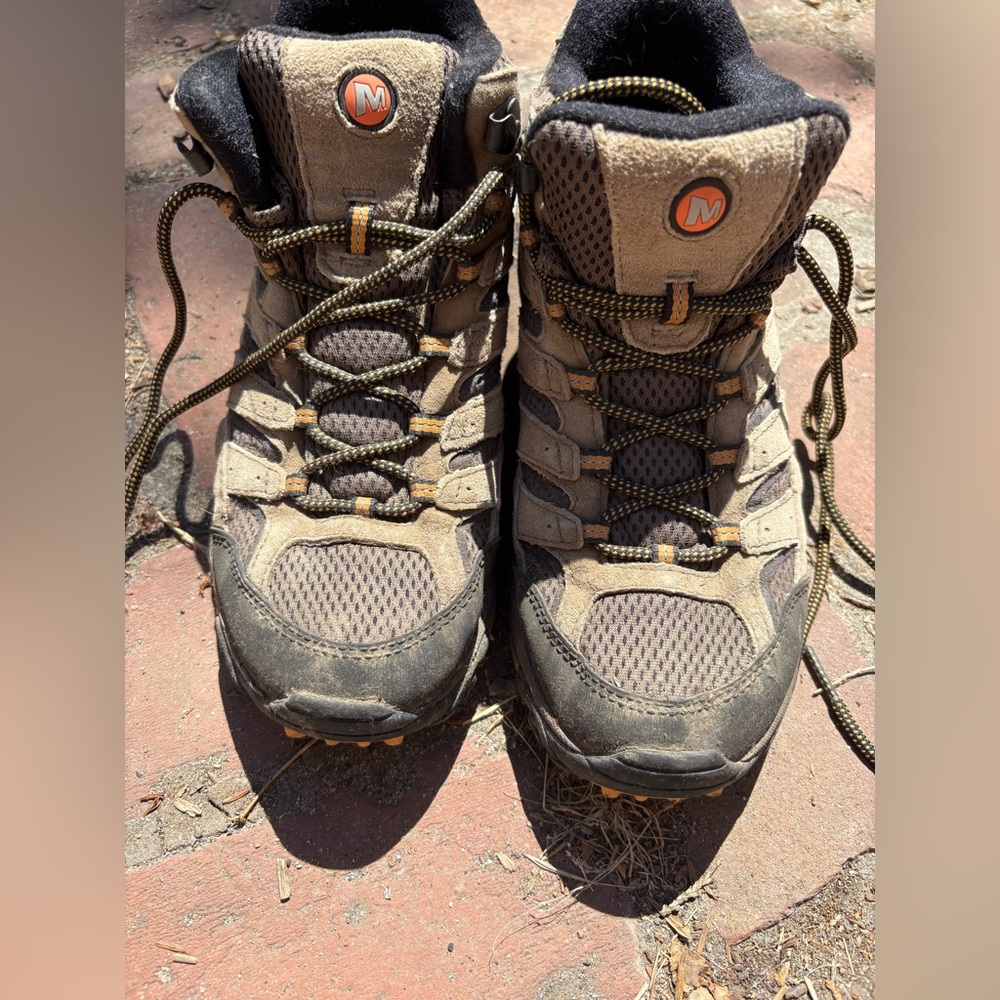 Merrell Moab 2 Ventilator Hiking Boots - Tan and Black